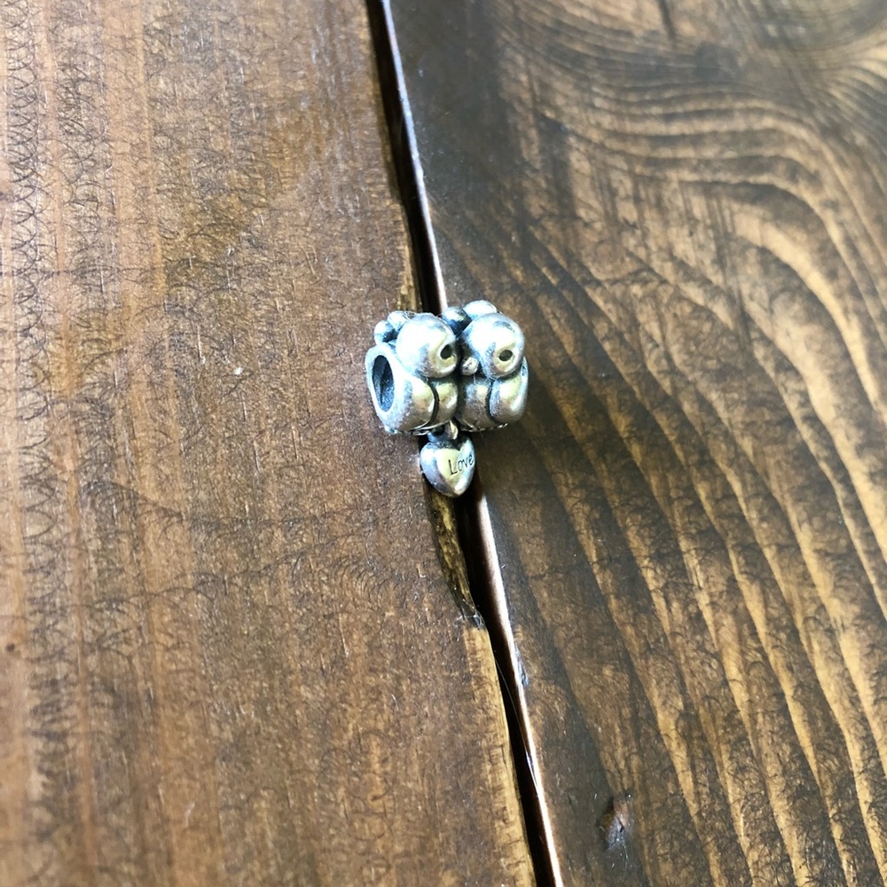 Pandora “love birds” charm